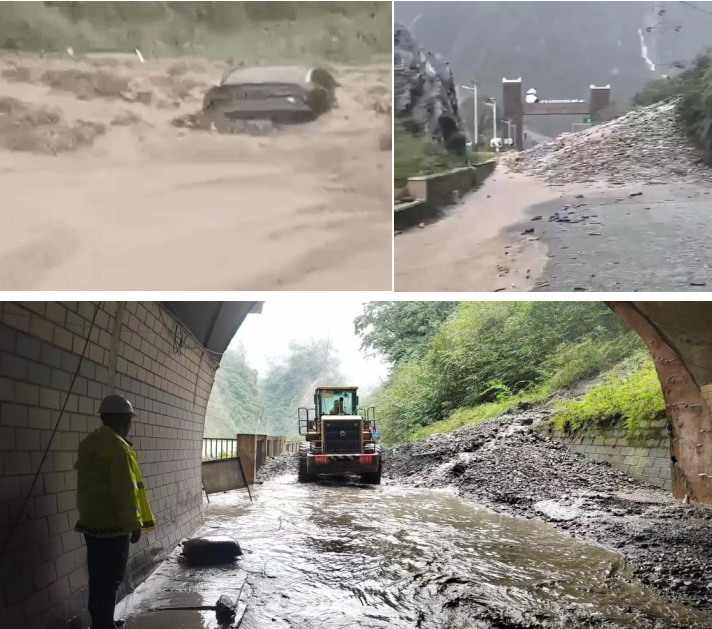 汶川泥石流地質災害（hài）分析：中交路橋泥石流災害監測及預警平台建設